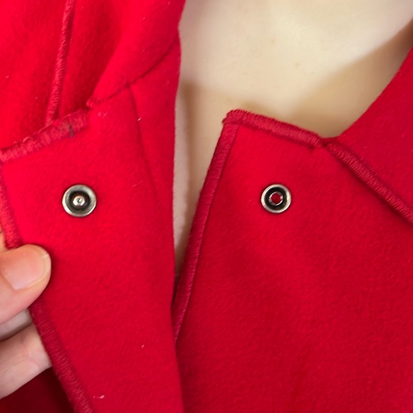 EUC Harve Benard wool red snap jacket - Picture 4 of 15